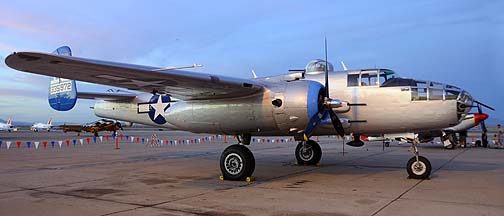 North American B-25J Mitchell Maid in the Shade N125AZ, Mesa Gateway, March 2, 2013